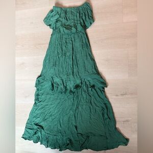 Dress Day Green Maxi Dress